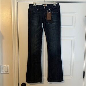 Antik Denim Dark Wash Boot Cut Jeans NWT Sz 28